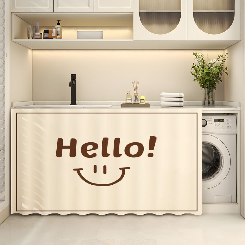 Kitchen Gadgets Organizer - VIKAMA Hello Smile غطاء خزانة طويل