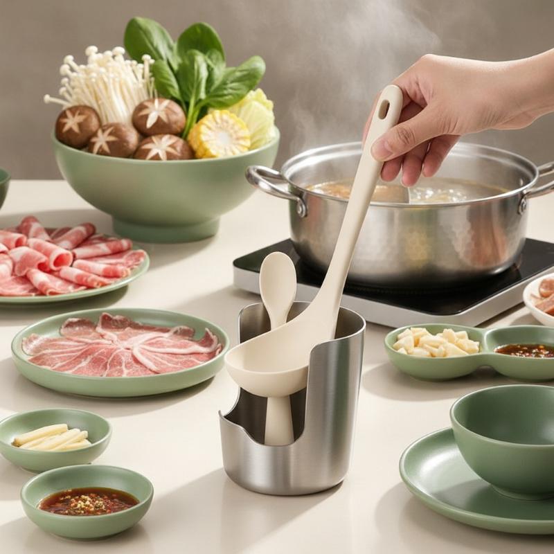 حامل ملعقة وغطاء قدر من الفولا - مراجعة Kitchen Gadgets Organizer وسعره