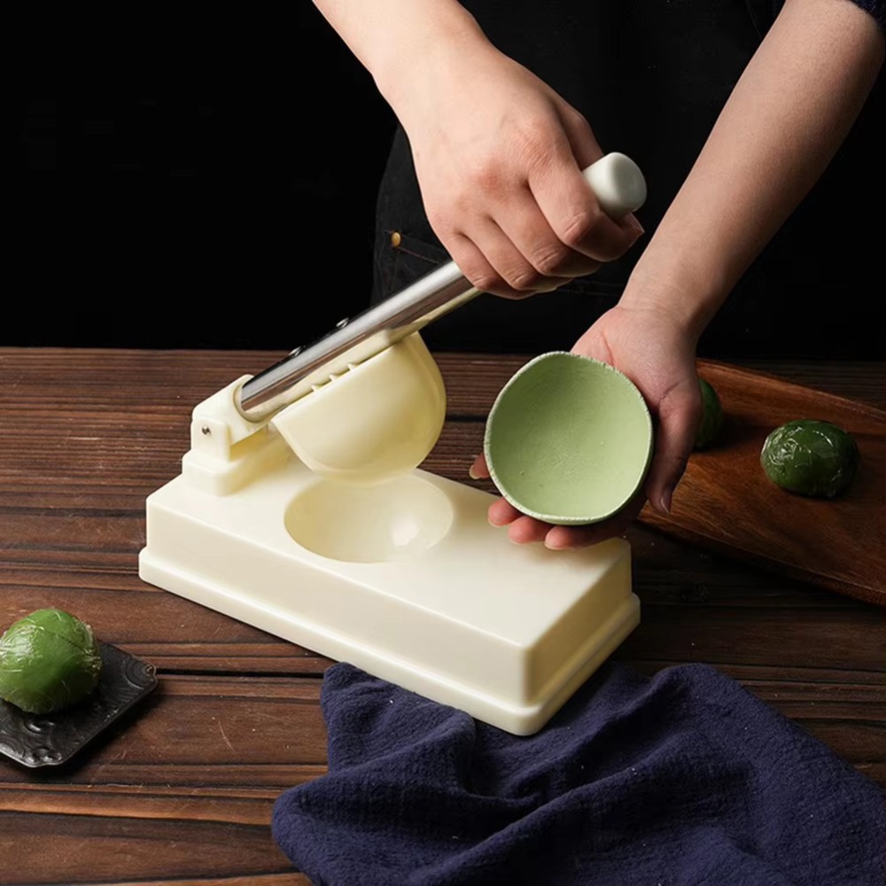 قالب جديد لصنع الزلابية بالضغط - مراجعة Kitchen Gadgets Dumpling Maker وسعره