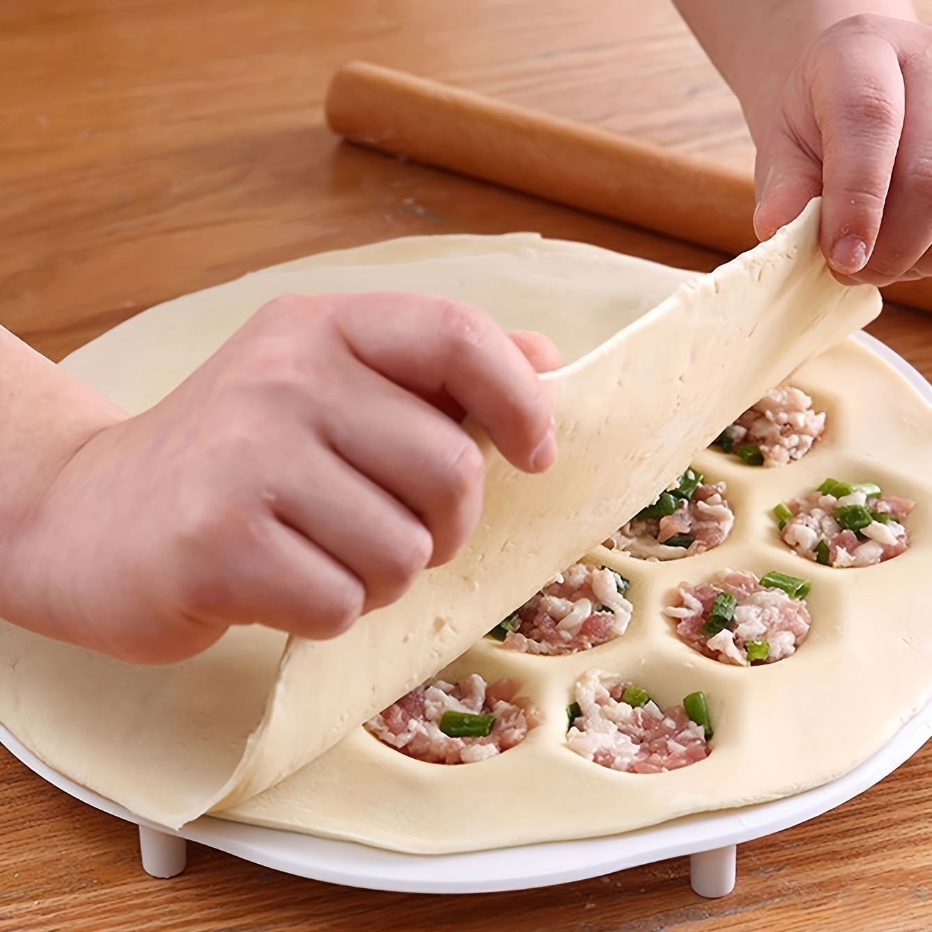 قالب الزلابية الصينية البسيط ، - مراجعة Kitchen Gadgets Dumpling Maker وسعره