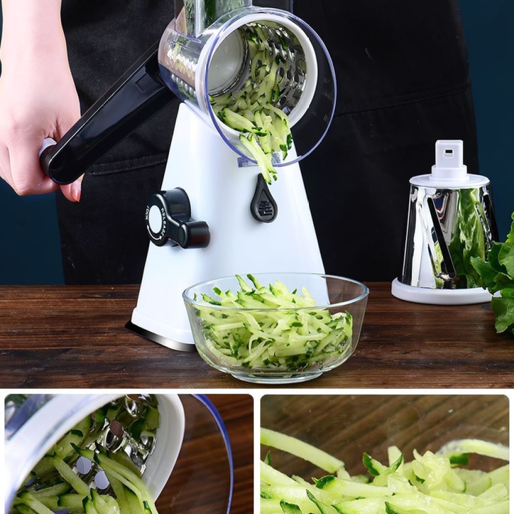 قطاعة طعام دوارة، مبشرة، قطاعة - مراجعة Kitchen Helper Gadgets وسعره