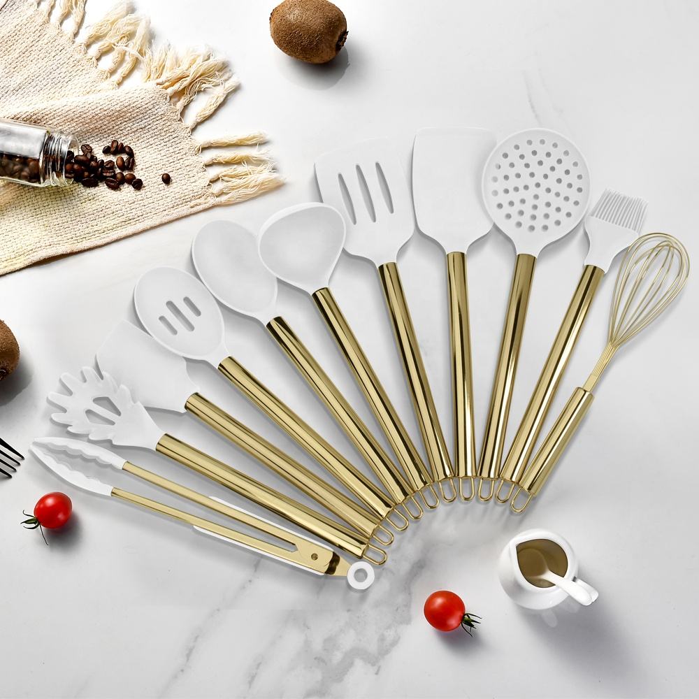 مجموعة أدوات طهي مكونة من 15 ق - مراجعة Kitchen Gadgets Gold وسعره